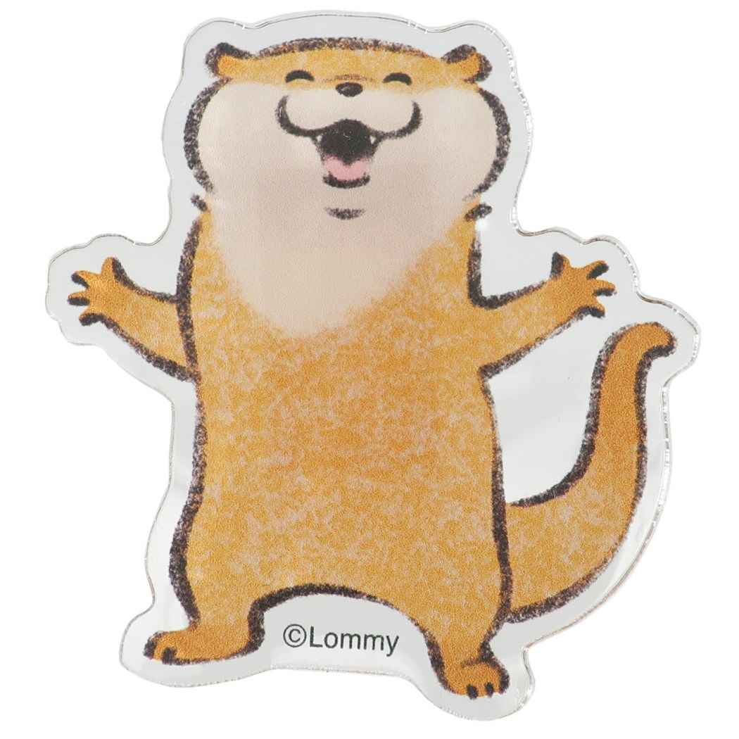 可愛い嘘のカワウソ クリップ ダイカット アクリルクリップ ミント LINEクリエイターズ カミオジャパン かわいい 文具 キャラクター グッズ メール便可 シネマコレクション プレゼント 男の子 女の子 ギフトのサムネイル
