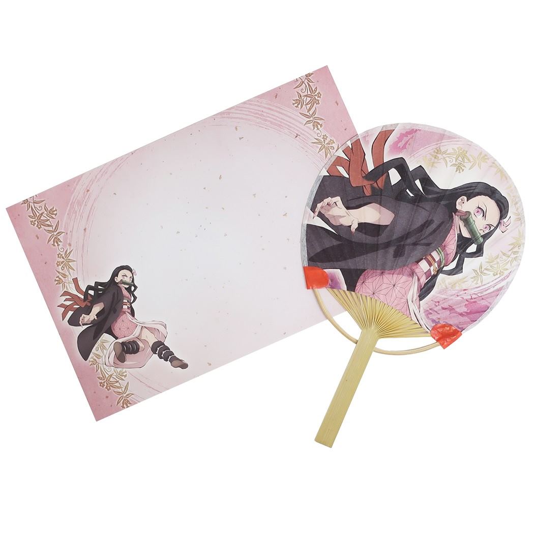 【12月は毎日ポイント10倍!】鬼滅の刃 サマーカード 竹うちわ豆だより 竈門禰豆子 少年ジャンプ エンスカイ まめ竹うちわ便り 暑中お見舞い 定型内郵便 アニ...