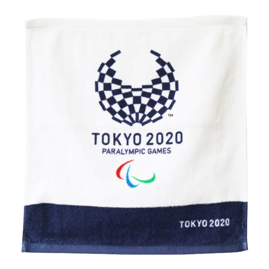 東京2020 パラリンピック ハンドタオル プリント ウォッシュタオル 東京2020パラリンピックエンブレム 丸眞 東京2020パラリンピック競技大会 公式 ライセンス商品 東京パラリンピック スポーツ プレゼント グッズ メール便可 シネマコレクションのサムネイル