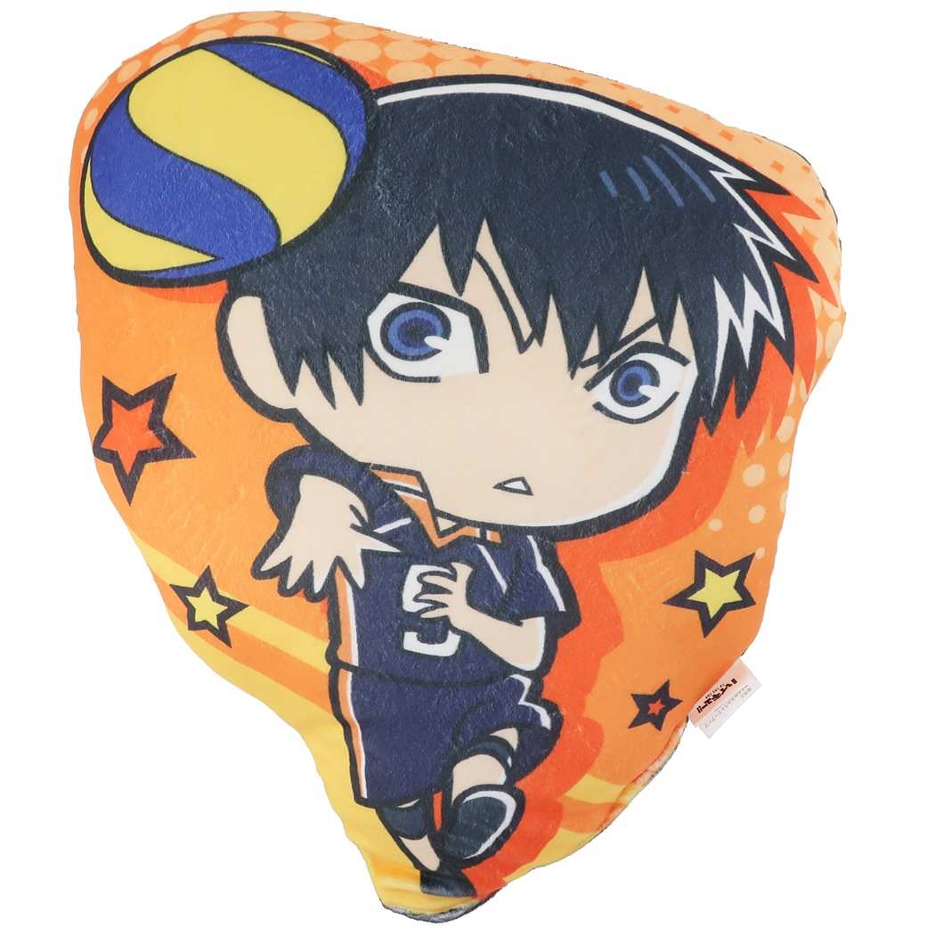 ハイキュー ダイカット クッション 影山飛雄 烏野高校 少年ジャンプ ケイカンパニー インテリア雑貨 アニメキャラクター グッズ シネマコレクション プレゼント 男の子 女の子 ギフトのサムネイル