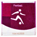 東京2020 オリンピック ミニタオル インクジェットプリント ハンカチタオル サッカー ピクトグラム 丸眞 日本オリンピック委員会 公式 ライセンス商品 東京オリンピック スポーツ プレゼント グッズ メール便可 シネマコレクション - キャラクターのシネマコレクション