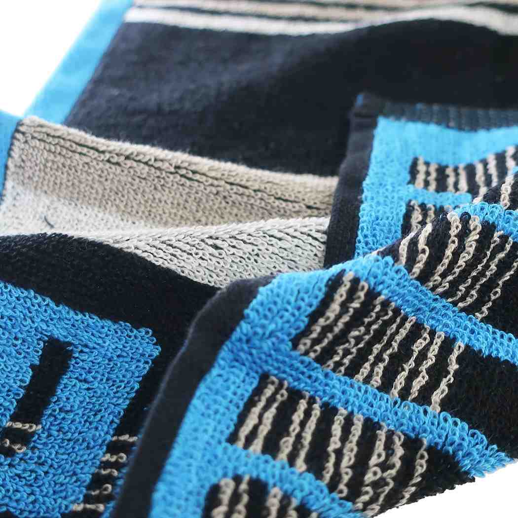 【店内買い回りでポイント最大10倍】PUMA プーマ ミニタオル ジャガード ハンカチタオル ブルー ナストーコーポレーション 汗拭きタオル スポーツブランド グッズ メール便可 シネマコレクション