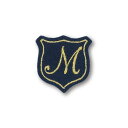 ワッペン イニシャル エンブレム ワッペン イニシャルM 清原 手芸用品 アイロン接着 シール 入園 入学 保育園 幼稚園 小学生 キッズ 子ども グッズ メー...