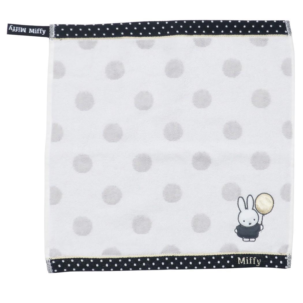 ミッフィー ハンドタオル ジャガード ウォッシュタオル ドット ディックブルーナ 西川 プレゼント 汗拭きタオル 絵本キャラクター グッズ メール便可 シネマコレクションのサムネイル