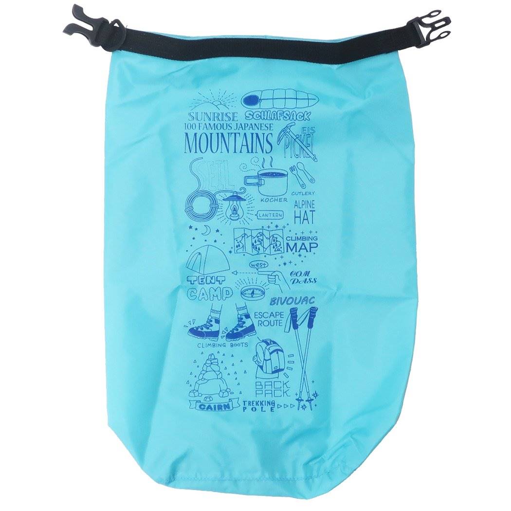 日本百名山 収納袋 スタッフバッグ S ブルー エイコー 収納用品 防水 軽量 トレッキング 登山 グッズ シネマコレクション プレゼント 男の子 女の子 ギフ...