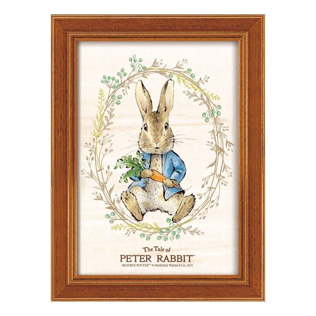 【12月は毎日ポイント10倍!】ピーターラビット ポストカード額装 ポストカードアート ピーターとにんじん ビアトリクスポター ユーパワー PF-00823 キ...