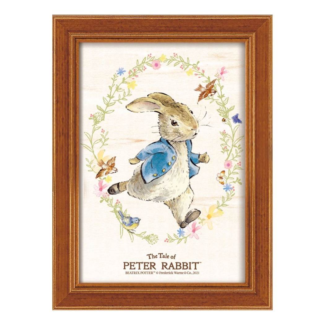 【12月は毎日ポイント10倍!】ピーターラビット ポストカード額装 ポストカードアート かけだすピーター ビアトリクスポター ユーパワー PF-00824 キャ...