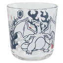 ポケモン ガラスコップ グラスワイドタンブラー 切り絵 リザードン ポケットモンスター 金正陶器 ギフト雑貨 プレゼント キャラクター グッズ シネマコレクション