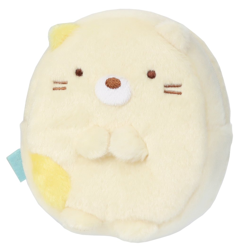すみっコぐらし ミニポーチ ぬいぐるみポーチ ねこ サンエックス ケイカンパニー 小物れ入れ プレゼント キャラクター グッズ シネマコレクションのサムネイル