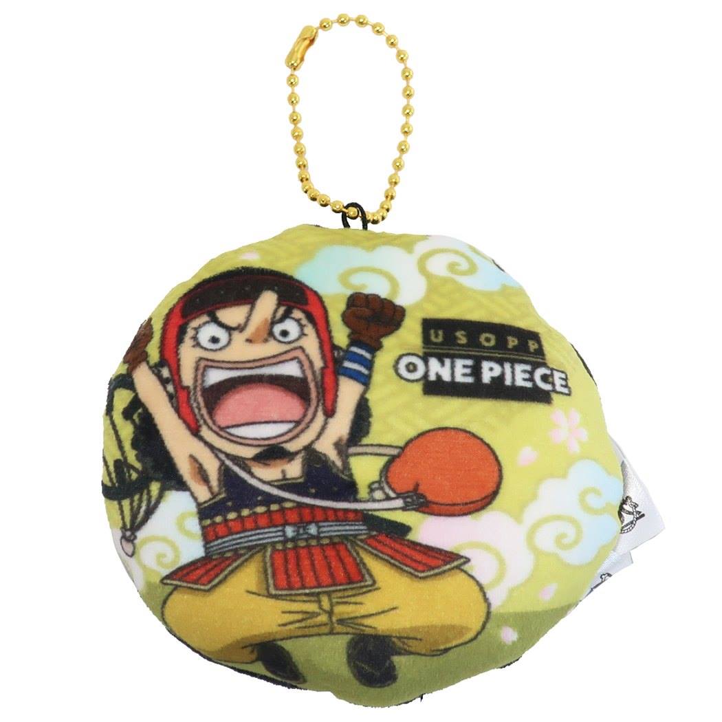 ワンピース ONE PIECE ミニ ぬいぐるみ もっちり ボールチェーン マスコット ウソップ 少年ジャンプ ケイカンパニー コレクション雑貨 キーホルダー アニメキャラクター グッズ シネマコレクション