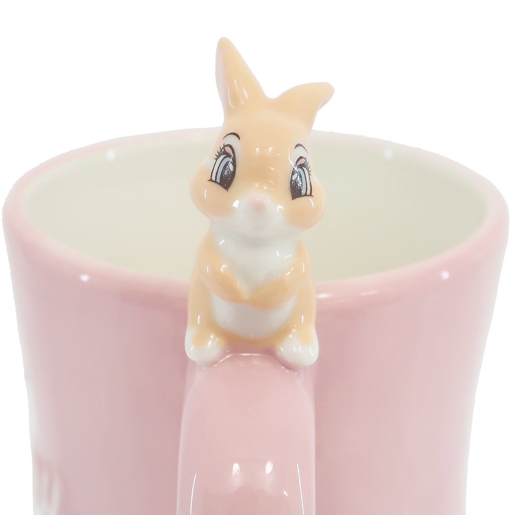 【店内買い回りでポイント最大10倍】ミスバニー マグカップ フィギュア付き MUG バンビ ディズニー サンアート 390ml 新生活雑貨 かわいい ギフト プレゼント キャラクター グッズ シネマコレクション