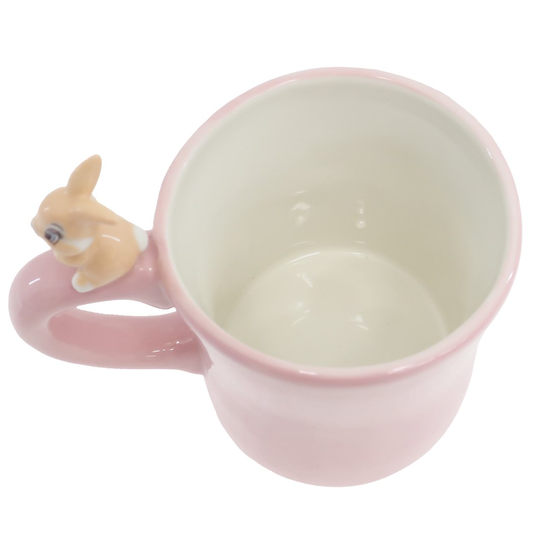 【店内買い回りでポイント最大10倍】ミスバニー マグカップ フィギュア付き MUG バンビ ディズニー サンアート 390ml 新生活雑貨 かわいい ギフト プレゼント キャラクター グッズ シネマコレクション