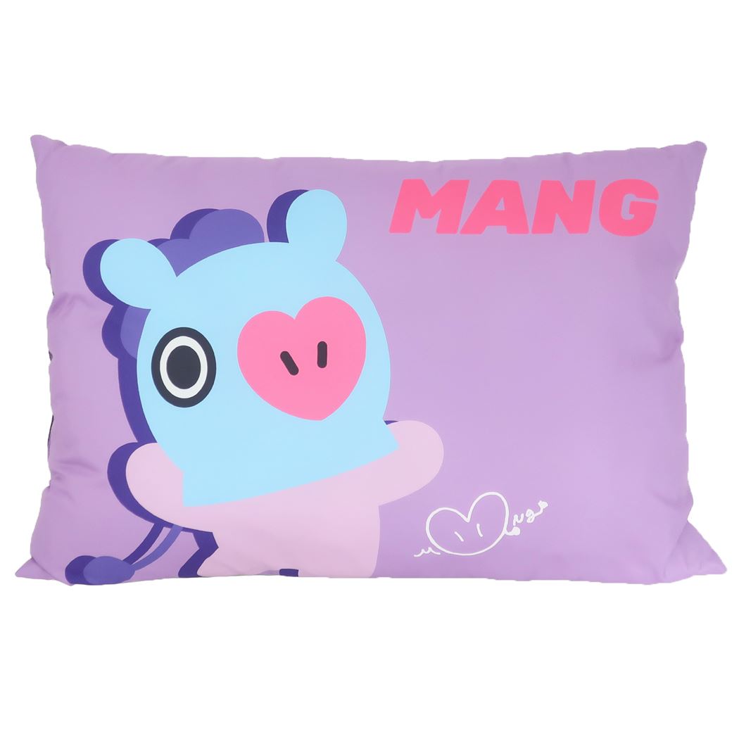 BT21 枕 スクエア ピロー MANG LINE FRIENDS 丸眞 プレゼント キャラクター 商品 シネマコレクション