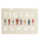 タイガー&バニー A4 シングル クリアファイル クリアフォルダー バッくるん シルエット TIGER&BUNNY マリモクラフト コレクション文具 アニメキャラクター グッズ メール便可 シネマコレクション プレゼント 男の子 女の子 ギフトバレンタイン
