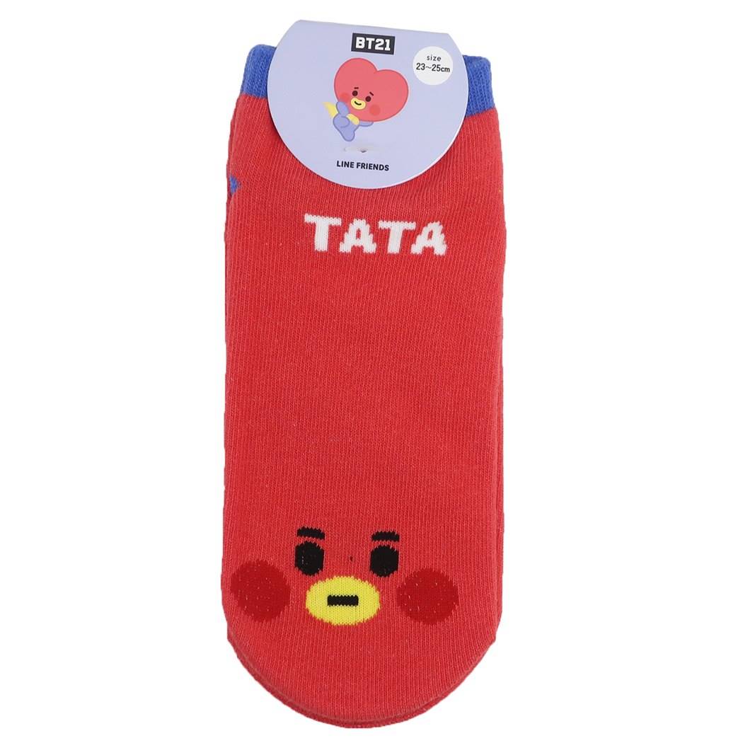 BT21 女性用 靴下 レディースソックス TATA LINE FRIENDS カミオジャパン プレゼント キャラクター 商品 メール便可 シネマコレクション