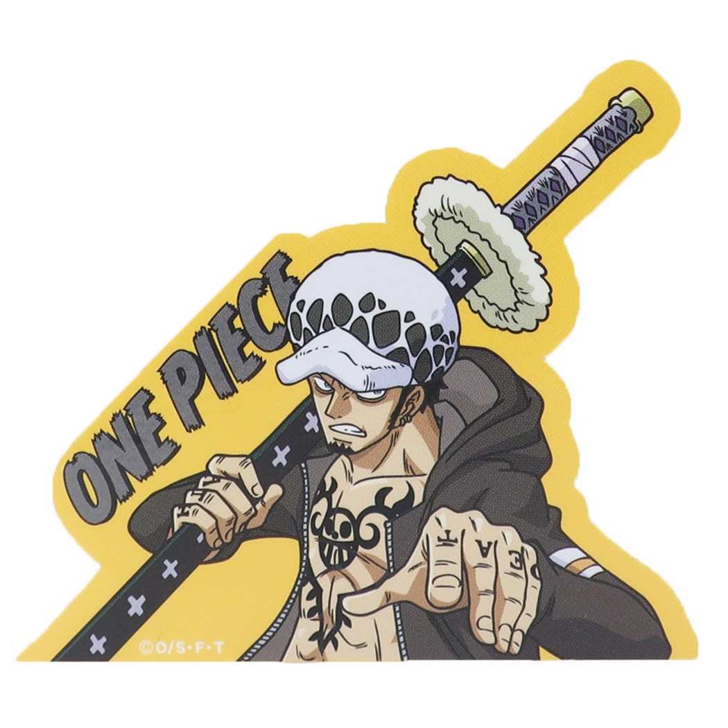 ワンピース ONE PIECE ステッカー ビニール ダイカット シール ロー 少年ジャンプ スモールプラネット デコシール 防水 アニメキャラクター グッズ メール便可 シネマコレクション
