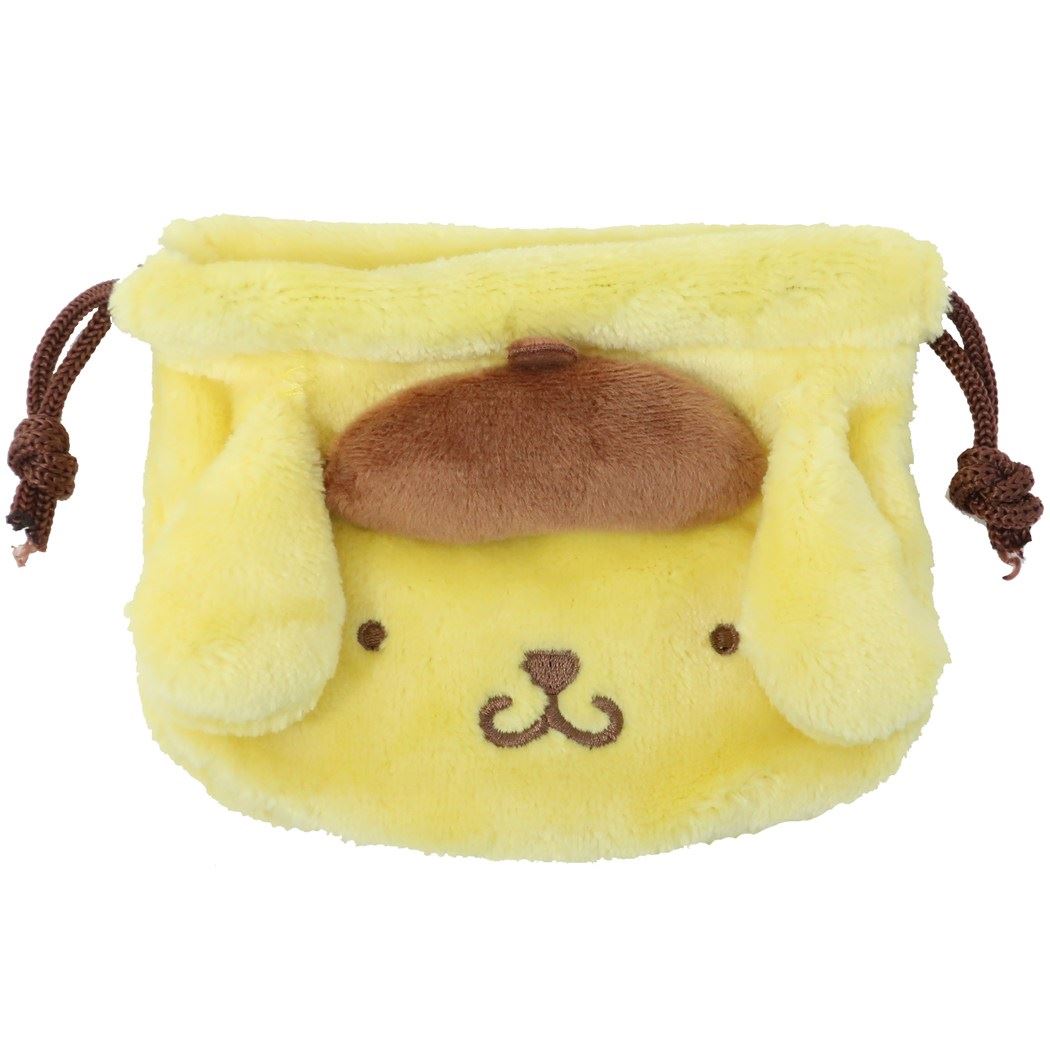 ポムポムプリン 巾着袋 ミニ ぬいぐるみ きんちゃくポーチ サンリオ ナカジマコーポレーション 小物入れ キャラクター グッズ メール便可 シネマコレクション プレゼント 男の子 女の子 ギフトのサムネイル