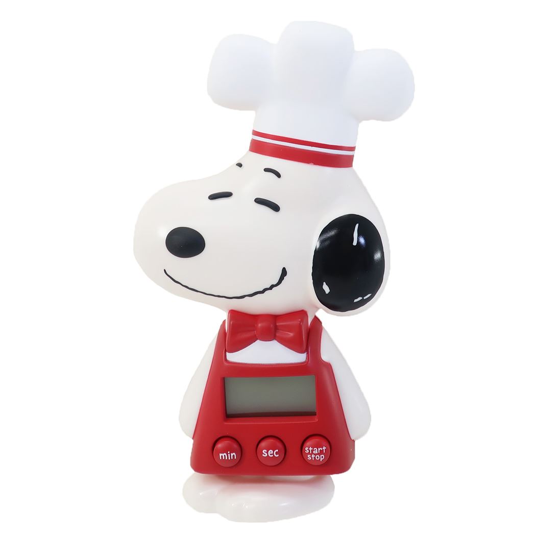 スヌーピー 調理家電 マグネット付き キッチンタイマー シェフスヌーピー ピーナッツ マリモクラフト プレゼント キャラクター グッズ シネマコレクションのサムネイル