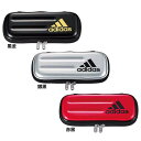 アディダス adidas 筆箱 ソフト ペンケース エナメル セミハードタイプ 新入学 三菱鉛筆 新学期準備文具 小学生 中学生 高校生 男の子 スポーツブラン...