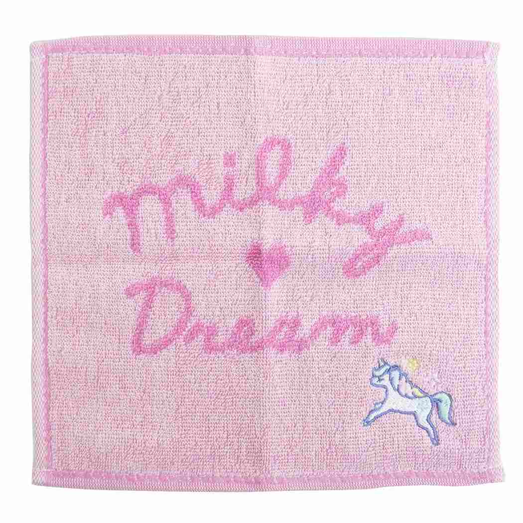 【ポイント10倍 & クーポン！】DREAM PARADE 抗菌防臭 ジャガード ハンカチタオル ミニタオル 新入学 カミオジャパン 新学期準備雑貨 かわいい メール便可