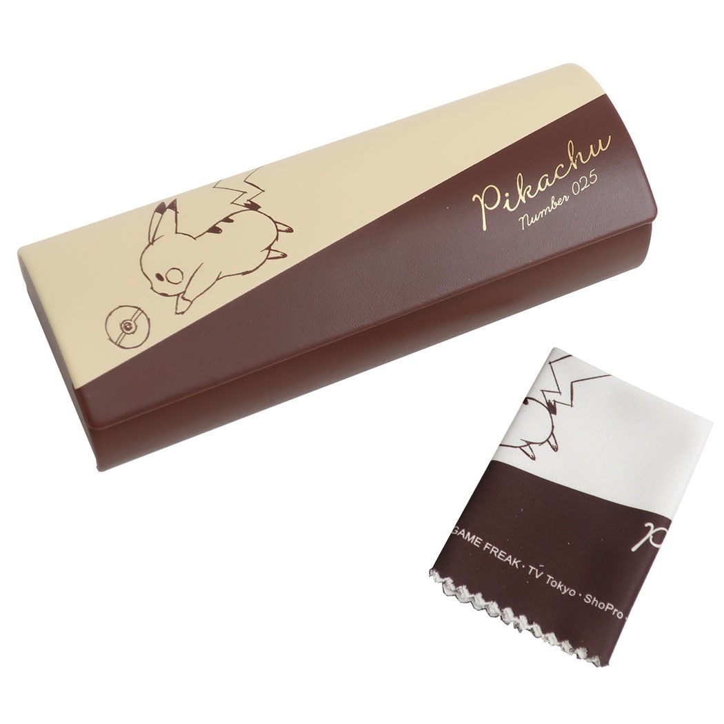 ポケモン 眼鏡ケース クリーナークロス付き メガネケース ピカチュウツートン ポケットモンスター カミオジャパン プレゼント キャラクター グッズ シネマコレクションのサムネイル
