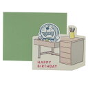 ドラえもん バースデーカード グリーティングカード デスク 藤子F不二雄 グリーンフラッシュ 誕生日CARD アニメキャラクター グッズ メール便可 シネマコレ...