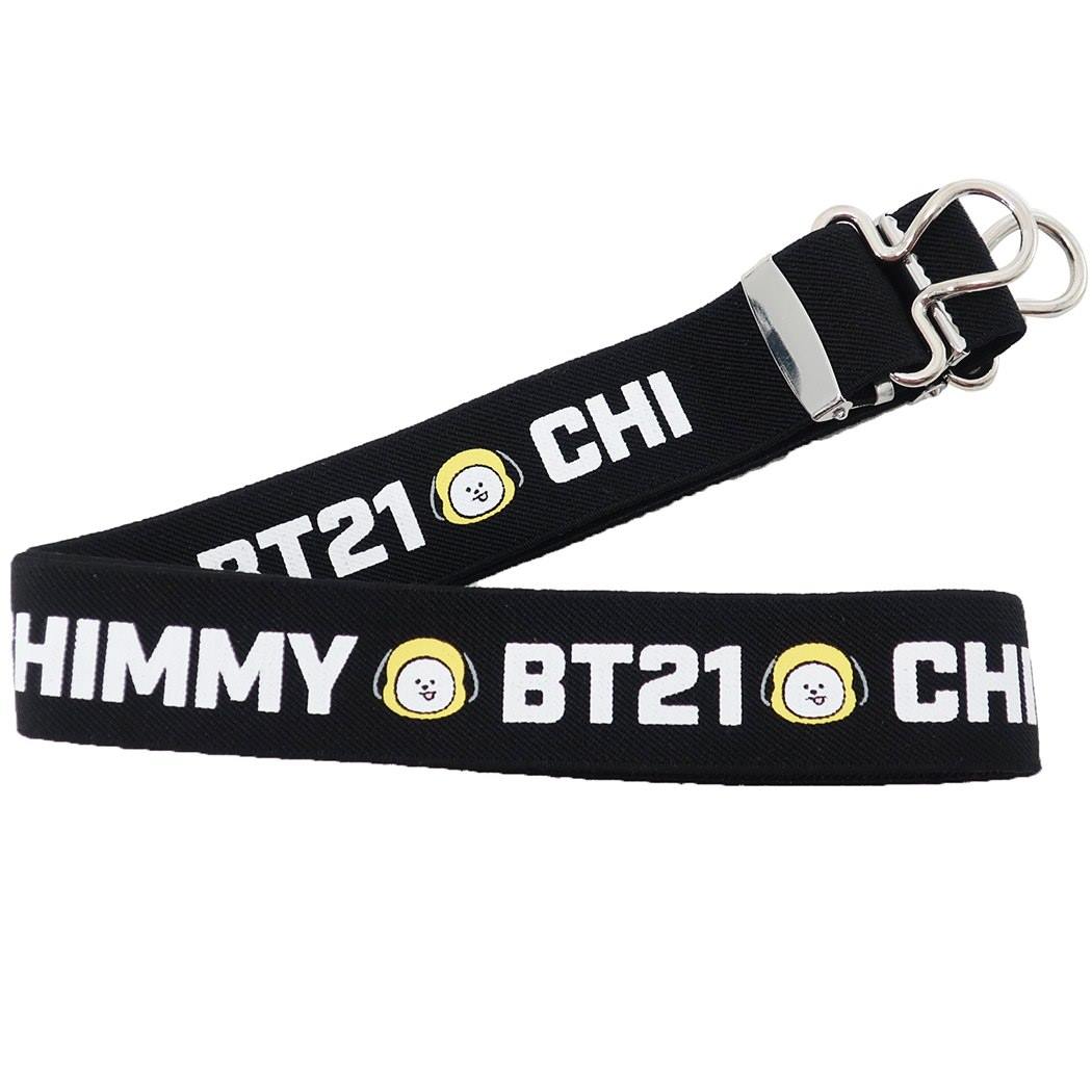 楽天キャラクターのシネマコレクションBT21 バックル付き ゴムバンド スクールベルト CHIMMY LINE FRIENDS 森本本店 学校ベルト キャラクター 商品 メール便可 シネマコレクション プレゼント 男の子 女の子 ギフト