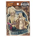 シャーマンキング ステッカー トラベルステッカー ファウストVIII世&エリザ SHAMAN KING エンスカイ 耐水 耐光 ビッグシール アニメキャラクター...