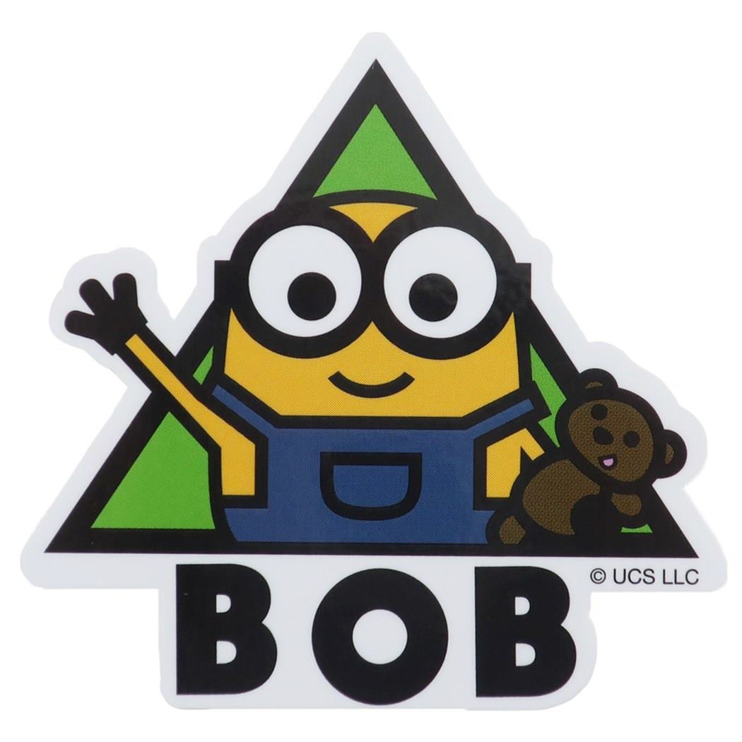 ミニオンズ ステッカー ダイカット ビニール ボブ アイコン ユニバーサル映画 スモールプラネット シール デコシール 防水 キャラクター グッズ メール便可 シネマコレクション プレゼント 男の子 女の子 ギフト ホワイトデーのサムネイル