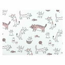 カットクロス 手芸用品 プティデポーム にゃーにゃ ピンク puti de pome 清原 布 生地 ファブリック 入園 入学 保育園 幼稚園 小学生 キッズ ...
