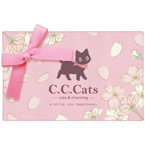 お菓子　ホワイトデー C.C.キャッツ チョコレート 3個ギフト ねこ ハート バレンタイン お返し キャラクター グッズ シネマコレクション【軽減税率】