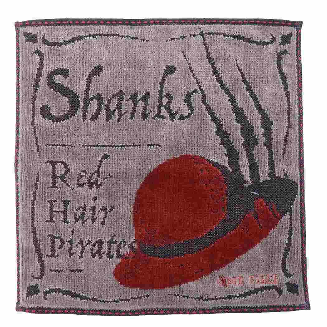 ワンピース ミニタオル ハンカチタオル シャンクス 少年ジャンプ バンダイ ONE PIECE 汗拭きタオル 抗..