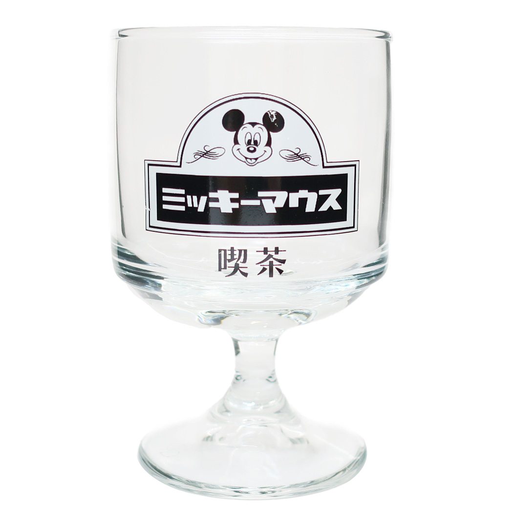 ミッキーマウス ガラスコップ ミニジュースグラス 喫茶 ディズニー サンアート おしゃれ キャラクター グッズ シネマコレクションのサムネイル
