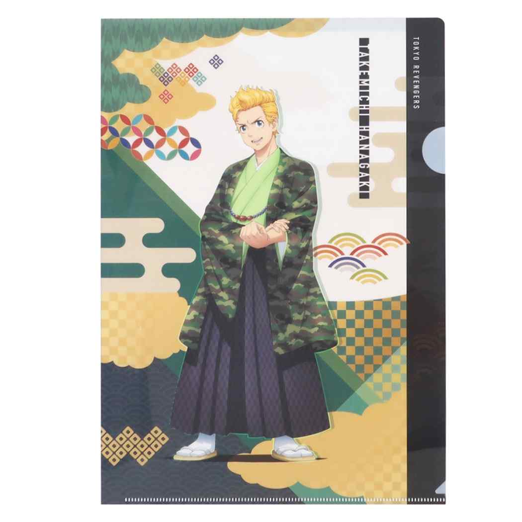 【12月は毎日ポイント10倍!】東京リベンジャーズ グッズ A4 シングル クリアファイル クリアフォルダー タケミチ ハカマ 花垣武道 少年マガジン クラック...