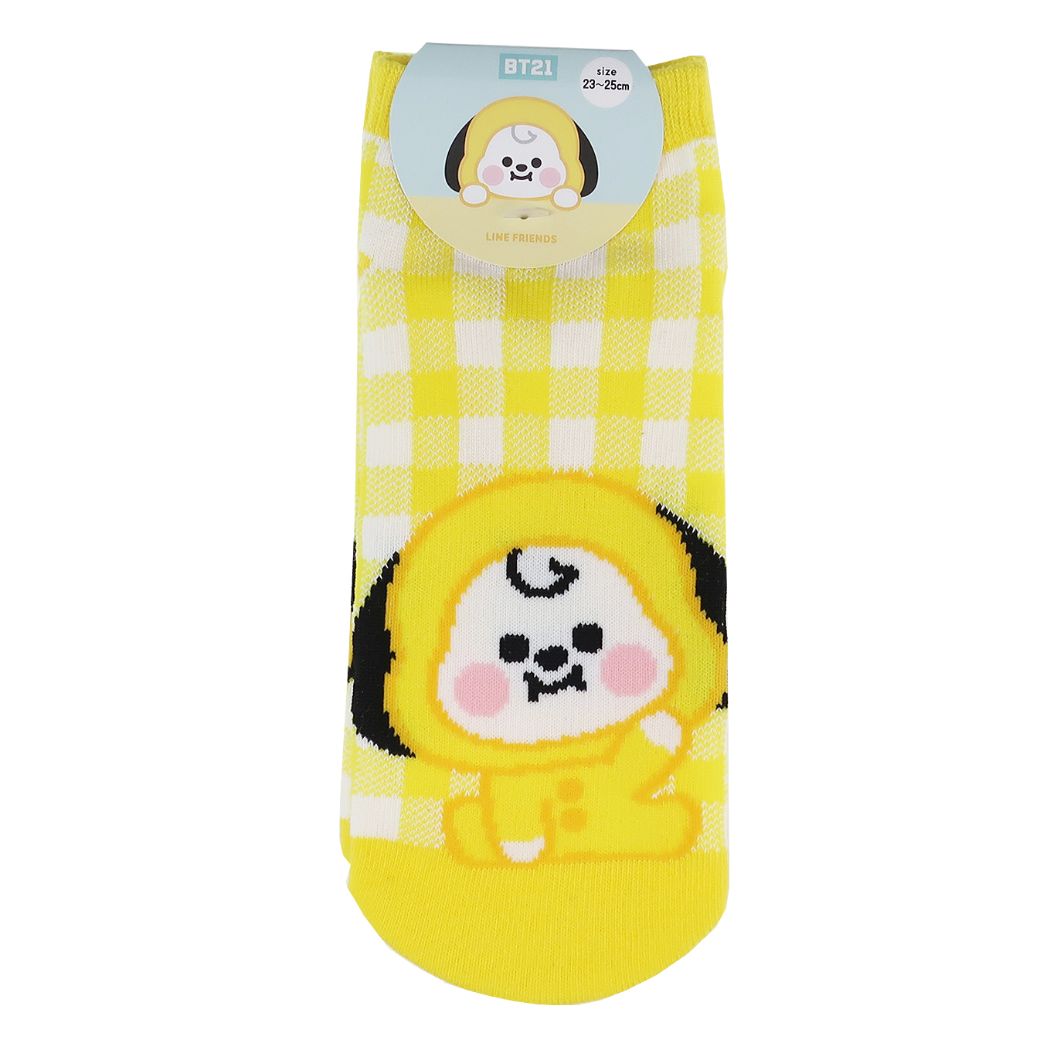 BT21 女性用靴下 レディースソックス CHIMMY LINE FRIENDS カミオジャパン かわいい キャラクター 商品 メール便可 シネマコレクション プレゼント 男の子 女の子 ギフト ホワイトデー