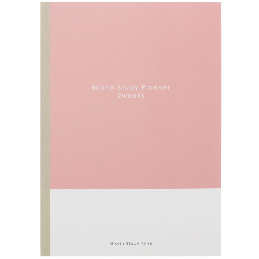 【12月は毎日ポイント10倍!】スタディープランノート 2週間 みおりん Study Time B5 学習帳 P ピンク サンスター文具 新学期準備文具 中学生...