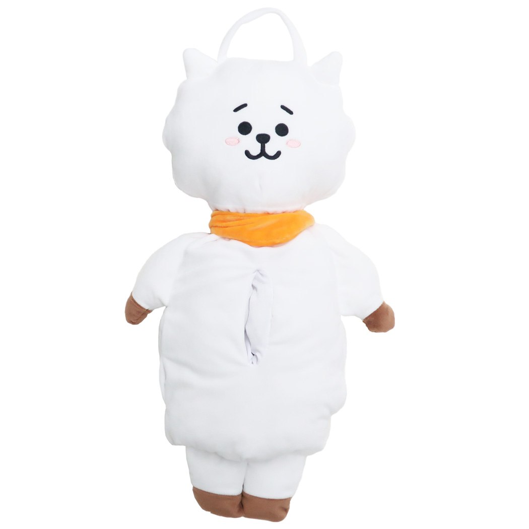 BT21 ボックスティッシュケース ぬいぐるみ ティッシュBOXカバー RJ LINE FRIENDS 丸眞 ティッシュカバー キャラクター シネマコレクション プレゼント 男の子 女の子 ギフト