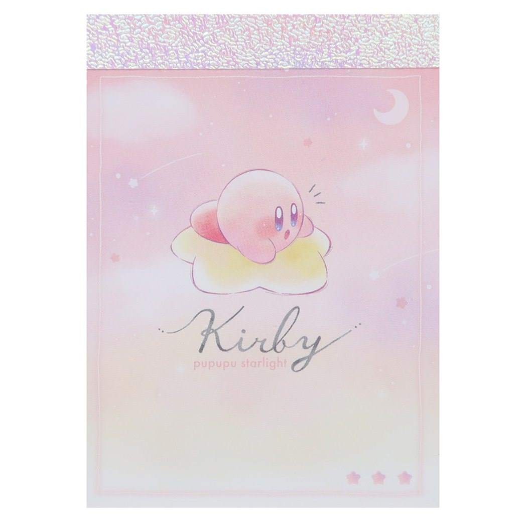 【最大1000円OFFクーポン！】ミニ ミニメモ メモ帳 星のカービィ PUPUPU STARLIGHT カミオジャパン 文房具 メール便可