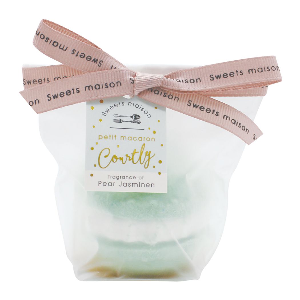 【ポイント10倍 & クーポン!】スウィーツメゾン 入浴剤 プチマカロンフィズ コートリー ペアージャスミン ノルコーポレーション プチギフト プレゼント おし...