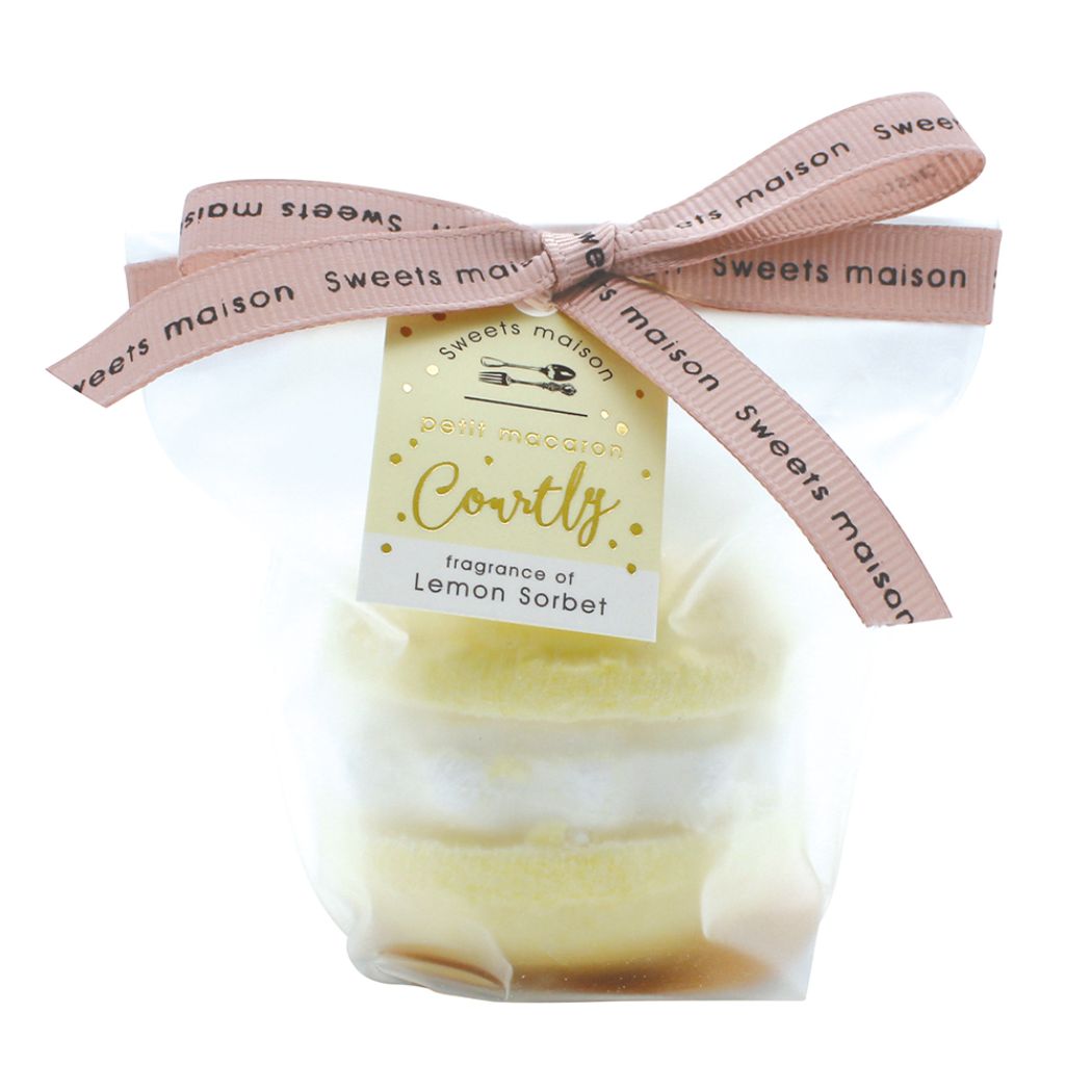 【ポイント10倍 & クーポン!】スウィーツメゾン 入浴剤 プチマカロンフィズ コートリー レモンソルベ ノルコーポレーション プチギフト プレゼント おしゃれ...
