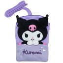 クロミ クリップポケット マスコット ポケットポーチ ショルダー付き ひょこっとクロミ サンリオ 丸眞 子供用ポーチ キッズポシェット キャラクター グッズ シ...