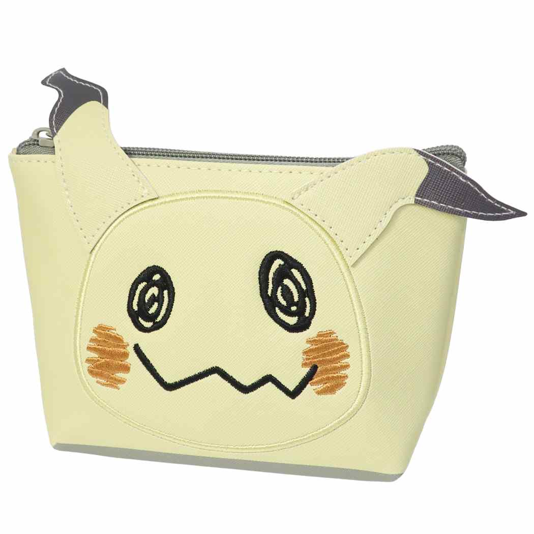 ポケットモンスター コスメポーチ ドアップ三角ポーチ ミミッキュ ポケモン ティーズファクトリー 化粧ポーチ 小物入れ かわいい キャラクター グッズ シネマコレクション プレゼント 男の子 女の子 ギフト ホワイトデーのサムネイル