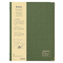 kleid クレイド ルーズリーフバインダー 2mm grid binder A5 8穴 Olive Drab 新日本カレンダー 方眼ノート おしゃれ文具 大人 仕事 ビジネス シンプル グッズ メール便可 シネマコレクション プレゼント 男の子 女の子 ギフトバレンタイン