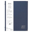 kleid クレイド グッズ ルーズリーフバインダー 2mm grid binder A5 8穴 Navy 新日本カレンダー 方眼ノート おしゃれ文具 大人 仕事 ビジネス シンプル メール便可 シネマコレクション プレゼント 男の子 女の子 ギフト