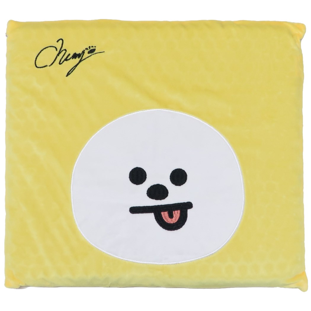 楽天キャラクターのシネマコレクションBT21 座布団 シートクッション CHIMMY おすわり LINE FRIENDS 丸眞 インテリア雑貨 キャラクター 商品 シネマコレクション プレゼント 男の子 女の子 ギフト