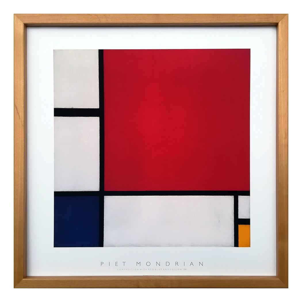ԥ ɥꥢ ȥݥ Composition with Red Blue and Yellow 1930 Piet Mond...