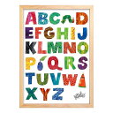 エリックカール アートフレーム アートポスター Alphabets Eric Carle 美工社 ZEC-61869 絵本作家 壁掛け用 インテリア 取寄品 シネマコレクション