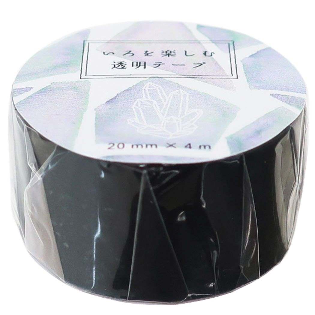 【12月は毎日ポイント10倍!】マスキングテープ いろを楽しむ 透明テープ 20mm マステ 鉱石 Green Flash デコレーション おしゃれ 文具 グッ...