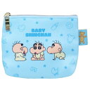 クレヨンしんちゃん ミニポーチ ティッシュポーチ BABYしんちゃん スモールプラネット 小物入れ ポケットティッシュケース アニメキャラクター グッズ メール...