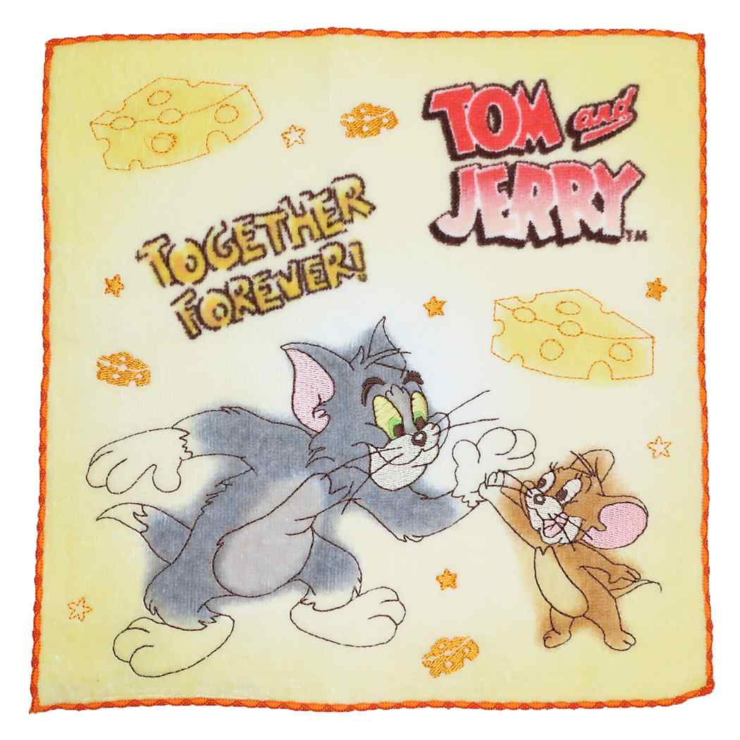 【ポイント10倍 & クーポン！】トムとジェリー ミニタオル シャーリングハンカチタオル トゥギャザーフ..